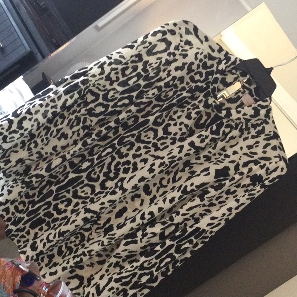 Laurie Felt animal print blouse